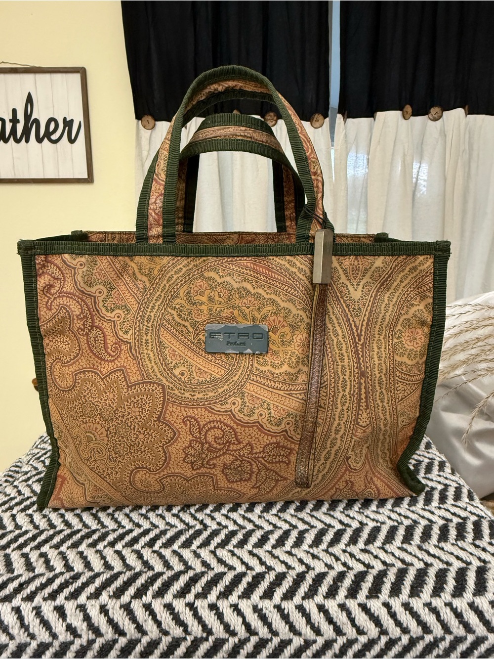 ETRO Milano Paisley mini Tote Bag – Made in Italy